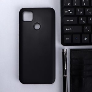 Чехол Innovation, для Xiaomi Redmi 9C, силиконовый, матовый, черный