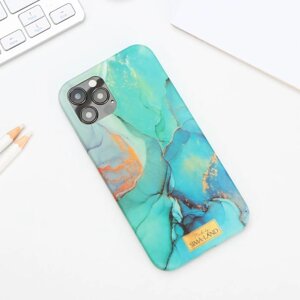Чехол на телефона iPhone 12, 12 PRO «Голубой камень»