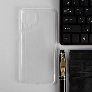 Чехол PERO, для телефона Samsung A12, силиконовый, прозрачный