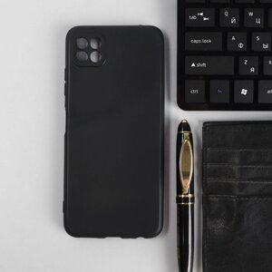 Чехол PERO, для телефона Samsung A22S, силиконовый, черный