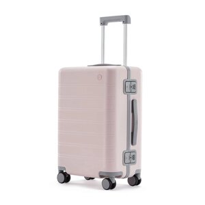 Чемодан NINETYGO Manhattan Frame Luggage, 20", 39л, TSA замок, розовый