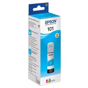 Чернила Epson L101 C13T03V24A синий для Epson L4150/L4160/L6160/L6170/L6190