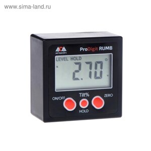 Цифровой уровень/угломер ADA Pro-Digit RUMB А00481, магнитный, 4х90°разрешение 0.05°9В