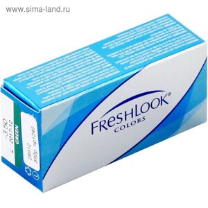 Цветные контактные линзы FreshLook Colors Sapphire Blue,3/8,6 в наборе 2шт