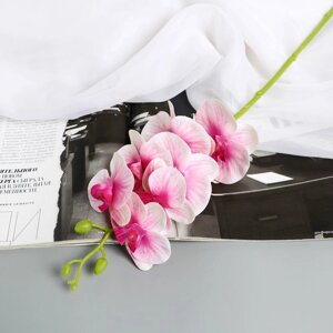 Цветы искусственные "Орхидея экстра галант" 60 см d-8 см, розовый