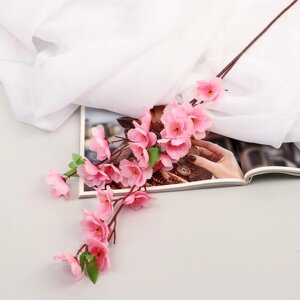 Цветы искусственные «Ветка яблони», 4.558 см, розовые