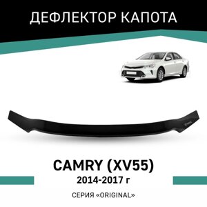 Дефлектор капота Defly Original, для Toyota Camry (XV55), 2014-2017