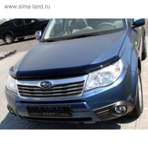 Дефлектор капота темный subaru forester 2008-2012, NLD. ssufor0812