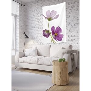 Декоративное панно с фотопечатью «Цветы дикости», вертикальное, размер 100х150 см
