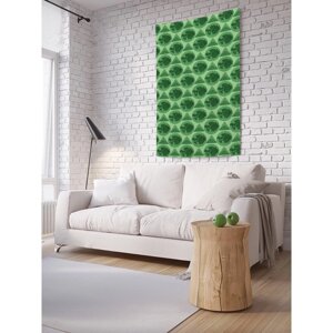 Декоративное панно с фотопечатью «Зеленый дракон», вертикальное, размер 150х200 см