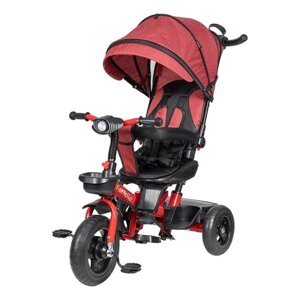 Детский трехколесный велосипед (2024) Farfello PL-02 Красный/red