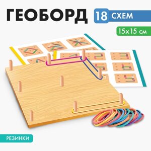 Дидактические игры и материалы «Мини-геоборд»