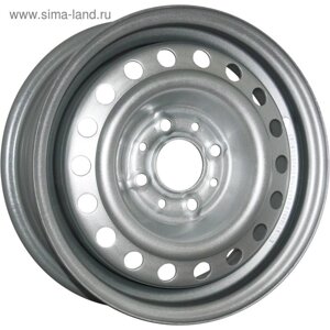 Диск штампованный Ningbo 77051145 717 5114.3 ET45 d=60.1 сильвер