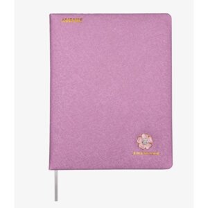 Дневник универсальный для 1-11 класса Cherry Blossom, твёрдая обложка, искусственная кожа, с поролоном, тиснение фольгой, ляссе, 80 г/м2