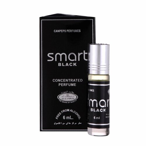 Духи масляные мужские Smart Black, 6 мл