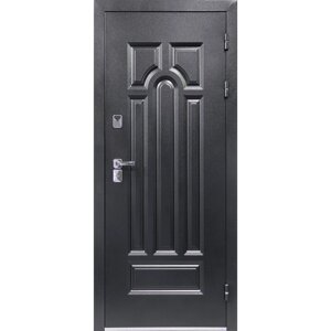 Дверь входная "Винтер" 100 Дуб беленый 777 2050х980 (правая)