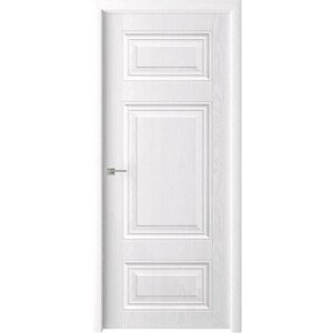 Дверное полотно «Элитекс 2», 800 2000 мм, глухое, цвет белый ясень