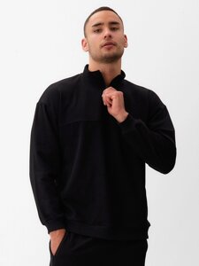 Джемпер мужской MINAKU: Casual Collection MAN цвет черный, р-р 50