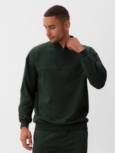 Джемпер мужской MINAKU: Casual Collection MAN цвет хаки, р-р 50