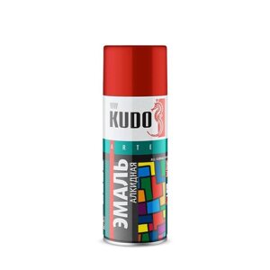 Эмаль универсальная KUDO, KU-1009, Бежевый глянцевый, 520мл