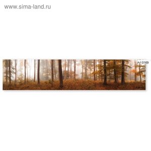 Фартук кухонный МДФ PANDA Осенний лес, 0169
