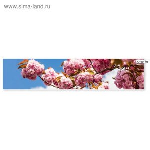Фартук кухонный МДФ PANDA Разноцветные тюльпаны, 0179