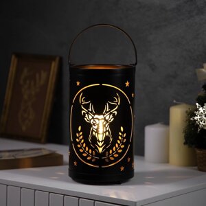 Фигура световая «Величавый олень», 12.321 см, 1 LED. батарейки АААх3 (не в компл. свечение тёплое белое
