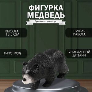 Фигурка "Медведь Черный" 18,5 х 14 х 36 см.