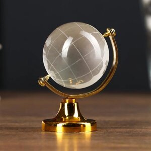 Фигурка стекло «Глобус», d=4 см