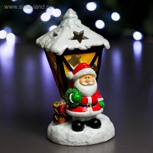 Фигурка световая «Дед Мороз фонарь», 101018 см