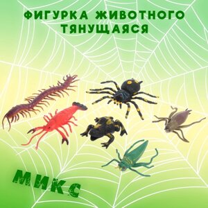 Фигурка животного тянущаяся «Насекомое», МИКС