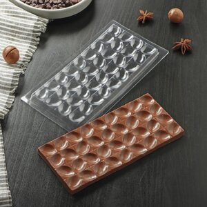 Форма для шоколада и конфет «Ромбы», 188 см, цвет прозрачный