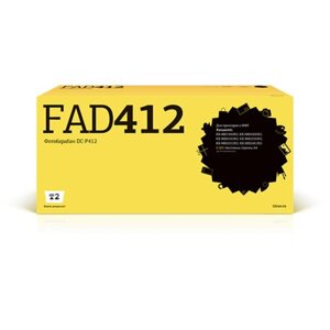 Фотобарабан T2 DC-P412 (KX-FAD412/FAD412/KX FAD412 DRUM) для принтеров Panasonic, черный