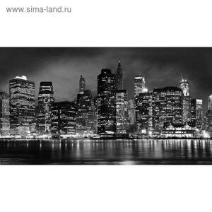 Фотообои "Черно-белый город" 2-А-281 (1 полотно), 270x150 см