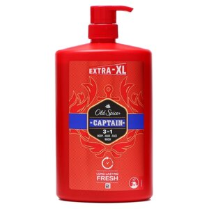 Гель для душа и шампунь 2 в 1 Old Spice Captain,1000 мл