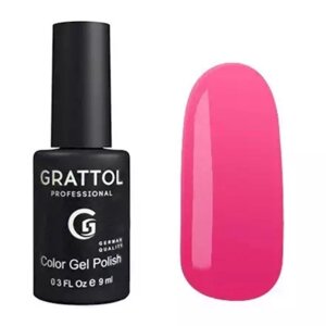Гель-лак Grattol Color Gel Polish,128 Hot Pink, 9 мл