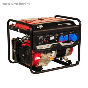 Генератор Elitech СГБ 8000Р, бензиновый, 4Т, 6.5 кВт/16 л. с., 420 см3, ручной старт
