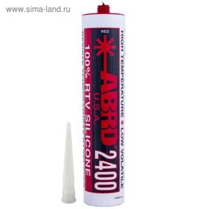 Герметик прокладок ABRO, красный, 310 мл SS-2400
