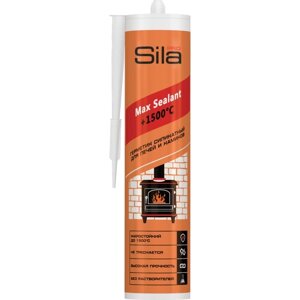 Герметик SILA PRO Max Sealan, силикатный, высокотемпературный, 280 мл