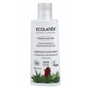 Гидролат для лица Ecolatier Organic Aloe Vera «Очищение & увлажнение», 150 мл