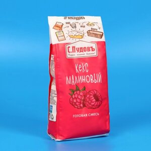 Готовая мучная смесь "Кекс малиновый", 300 г