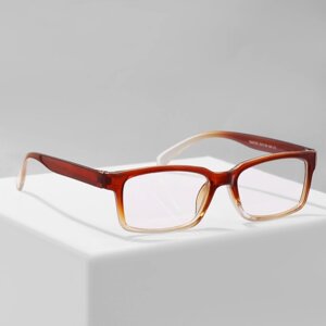 Готовые очки GA0133 (Цвет: C1 коричневый; диоптрия:1; тонировка: Нет)