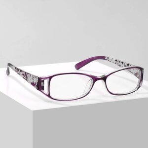 Готовые очки GA0156 (Цвет: C3 фиолетовый; диоптрия:1; тонировка: Нет)