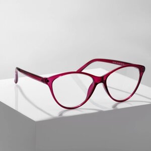 Готовые очки GA0183 (Цвет: C2 малиновый; диоптрия:2,5; тонировка: Нет)