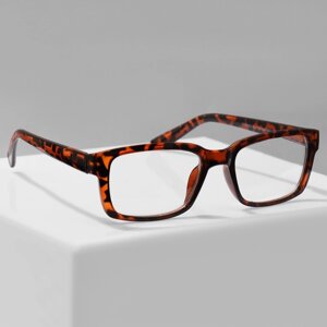 Готовые очки GA0602 (Цвет: C2 леопард; диоптрия: 3,5; тонировка: Нет)
