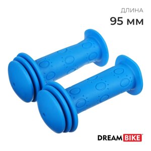 Грипсы Dream Bike, 95 мм, цвет синий