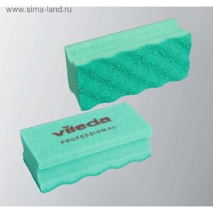 Губка для профессиональной уборки с системой Vileda ПурАктив, цвет зелёный, 6,314 см