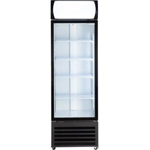 Холодильная витрина NORDFROST RSC 400 GB, класс С, 370 л, чёрно-белая