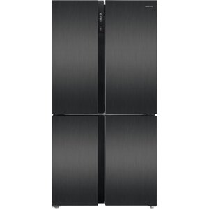 Холодильник HIBERG RFQ-500DX NFXd inverter, многокамерный, класс А+545 л, чёрный
