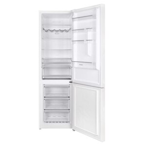 Холодильник MAUNFELD MFF200NFW, двухкамерный, класс А+377 л, Full No Frost, белый